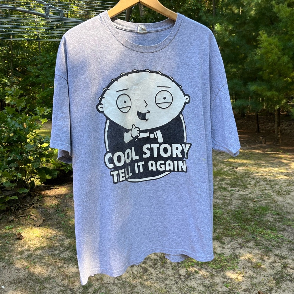 Y2k Funny Stewie Family Guy T-Shirt